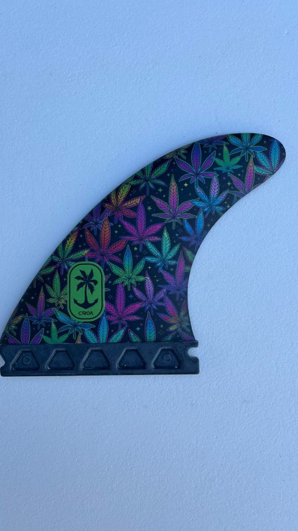 Quilha CROA FUTURES FIBER PRO - Neon