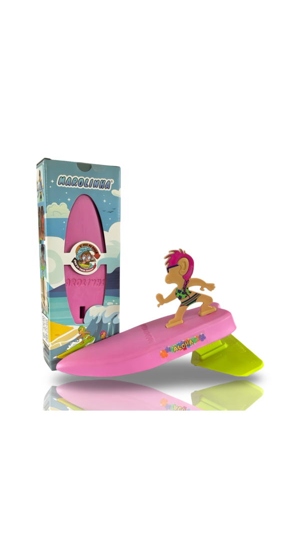 Brinquedo Surfista Marolinha para Praia e Piscina - Rosa