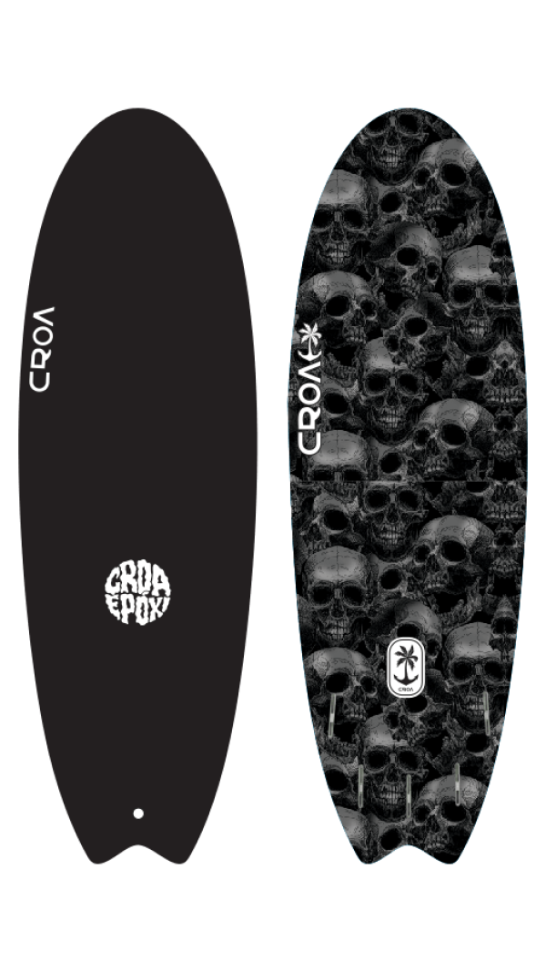 Softboard CROA EPOXY BEAR - Preta
