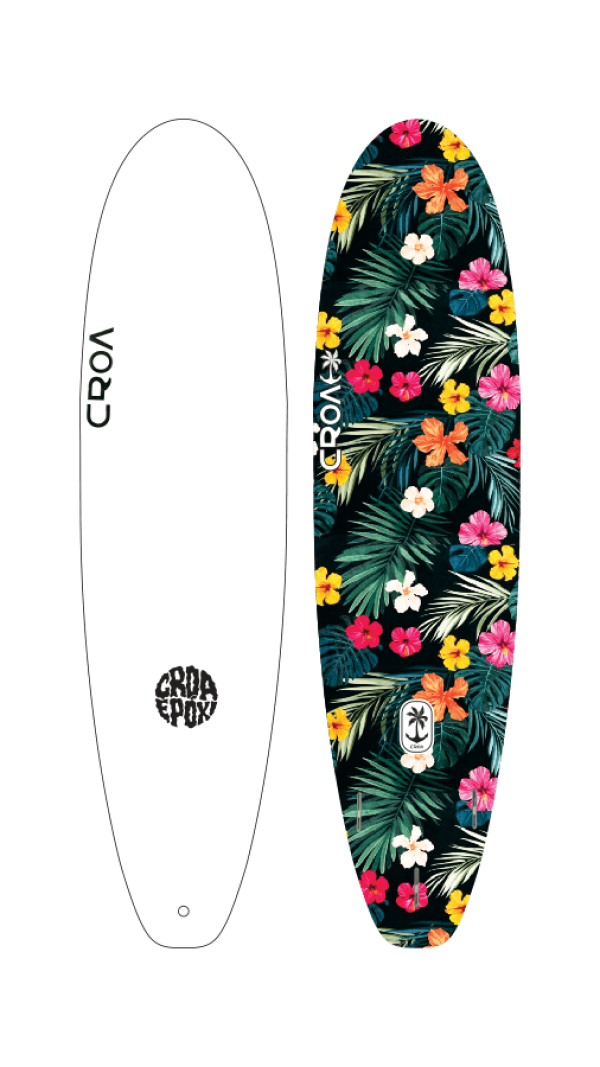 Softboard CROA EPOXY SHARK - Branca