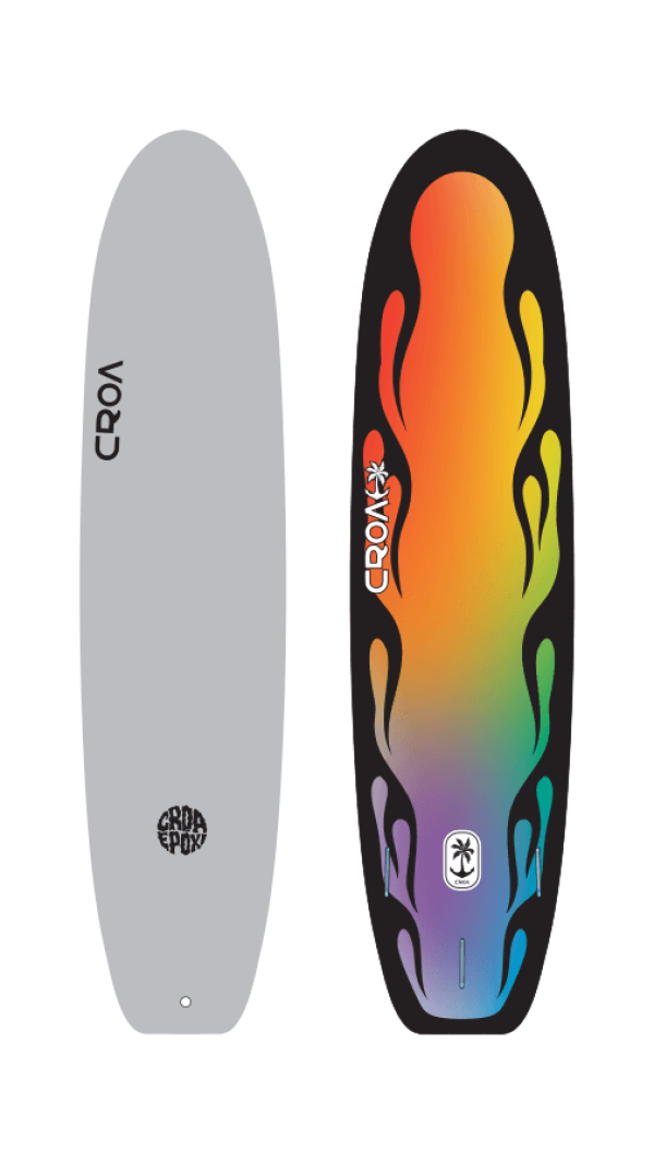 Softboard CROA EPOXY TIGER - Cinza