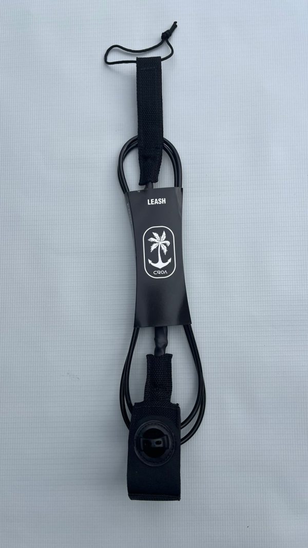 Leash Nó 6'0" 6mm - Preto